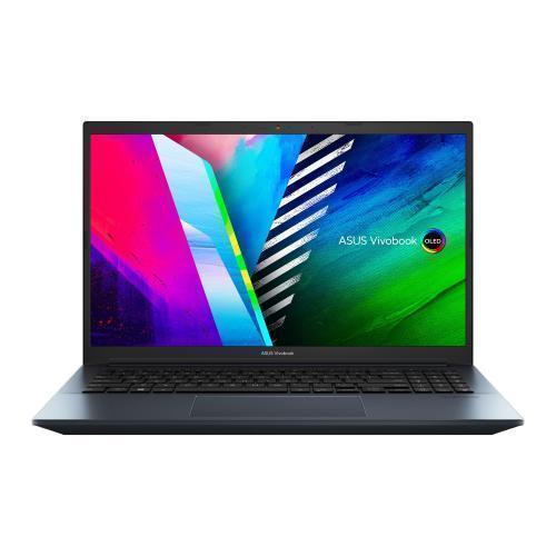 Laptop ASUS Vivobook M3500QC-L1220, 15.6-inch FHD (1920 x 1080), AMD Ryzen™ 9 5900HX Mobile Processor (8-core/16-thread, 20MB cache, up to 4.6 GHz max boost), 16GB, 1TB SSD, NVIDIA® GeForce® RTX™ 3050, No OS, Quiet Blue 