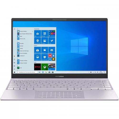 Laptop ASUS ZenBook 13 UX325EA-KG395W, Intel Core i7-1165G7, 13.3inch, RAM 8GB, SSD 512GB, Intel Iris Xe Graphics, Windows 11, Lilac Mist