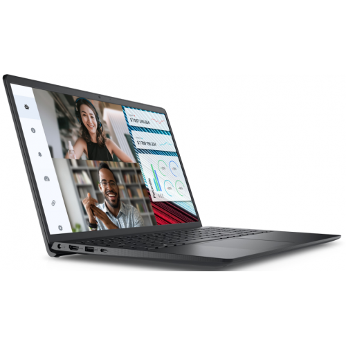 Laptop Dell Vostro 3520, Intel Core i7-1255U, 15.6inch, RAM 16GB, SSD 512GB, Intel Iris Xe Graphics, Linux, Carbon Black