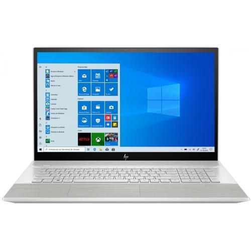 Laptop HP 17-cn0042nq, Intel Celeron N4020, 17.3inch, RAM 4GB, SSD 256GB, Intel UHD Graphics 600, Windows 11, Natural Silver