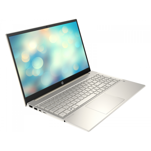Laptop HP Pavilion 15-eg2006nq, Intel Core i7-1255U, 15.6inch, RAM 16GB, SSD 1TB, Intel Iris Xe Graphics, Free DOS, Warm Gold