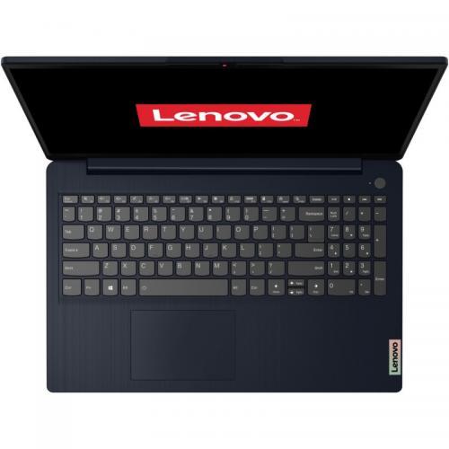 Laptop Lenovo IdeaPad 3 15ITL6, Intel Core i3-1115G4, 15.6inch, RAM 8GB, SSD 512GB, Intel UHD Graphics, No OS, Abyss Blue