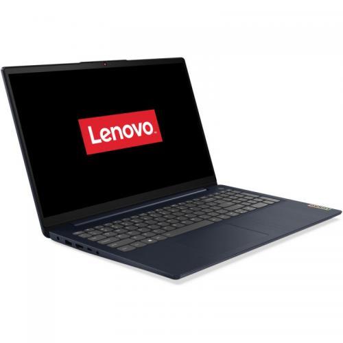 Laptop Lenovo IdeaPad 3 15ITL6, Intel Core i3-1115G4, 15.6inch, RAM 8GB, SSD 512GB, Intel UHD Graphics, No OS, Abyss Blue