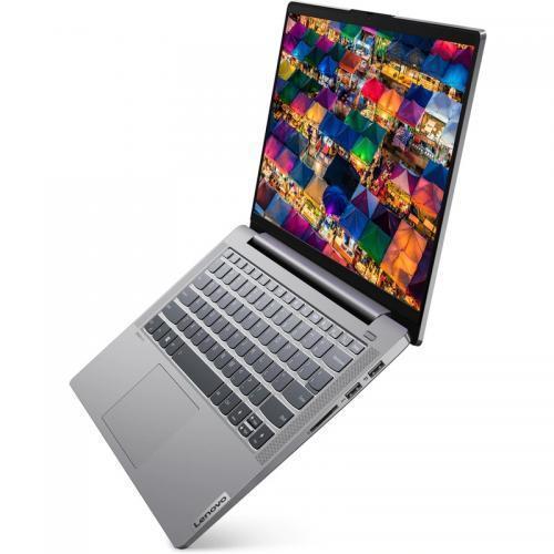 Laptop Lenovo IdeaPad 5 14ITL05, Intel Core i5-1135G7, 14inch, RAM 8GB, SSD 512GB, Intel Iris Xe Graphics, Windows 11, Platinum Grey
