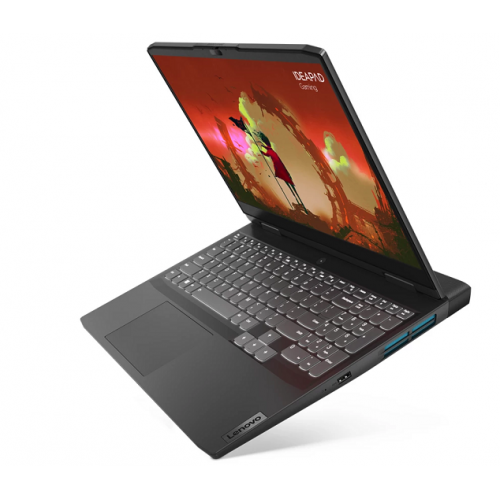 Laptop Lenovo IdeaPad Gaming 3 15ARH7, AMD Ryzen 5 6600H, 15.6inch, RAM 16GB, SSD 512GB, nVidia GeForce RTX 3050 4GB, No OS, Onyx Grey