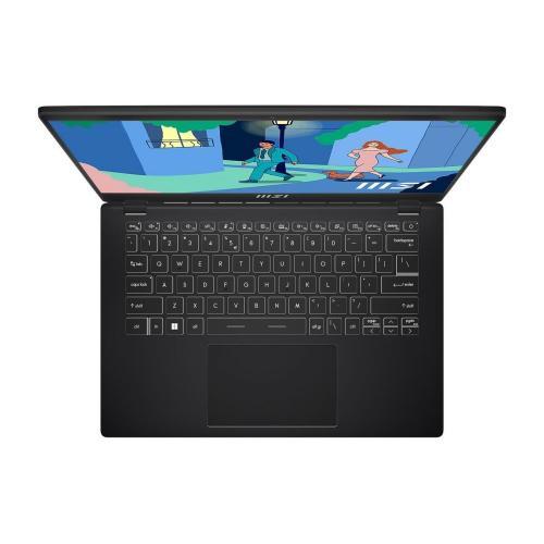 Laptop MSI Modern 14 C12M-027XRO, Intel Core i3-1215U, 14inch, RAM 8GB, SSD 256GB, Intel Iris Xe Graphics, No OS, Classic Black