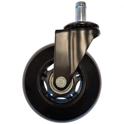 Roti scaun LC Power LC-CASTERS-7BB-SPEED, Black, 5 bucati