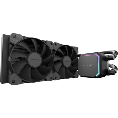 Cooler procesor LC Power JetFlow 240, 2 x 120 mm, Black