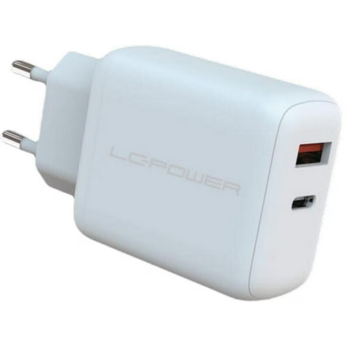Incarcator retea LC Power LC-GAN-45, 3 A, 45 W, White