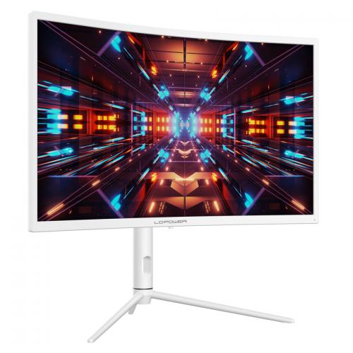 Monitor LED Curbat LC Power LC-M27-QHD-240-C-K, 27inch, 2560x1440, 1ms, White