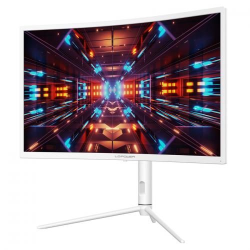 Monitor LED Curbat LC Power LC-M27-QHD-240-C-K, 27inch, 2560x1440, 1ms, White