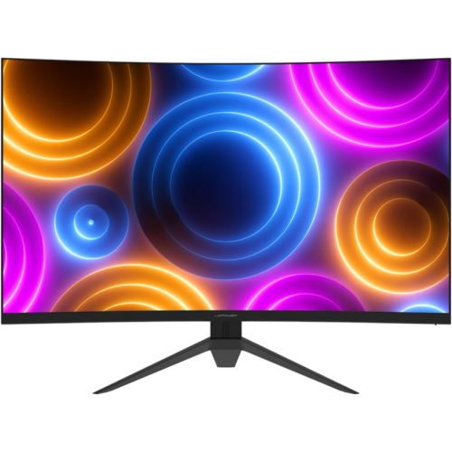 Monitor LED Curbat LC Power LC-M27QC, 27 inch, 2560 x 1440 pixeli, 1 ms, Black