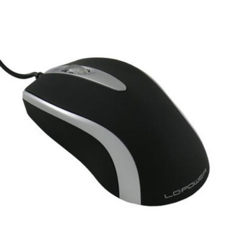 Mouse Optic LC Power M709BS, USB, Black-Silver
