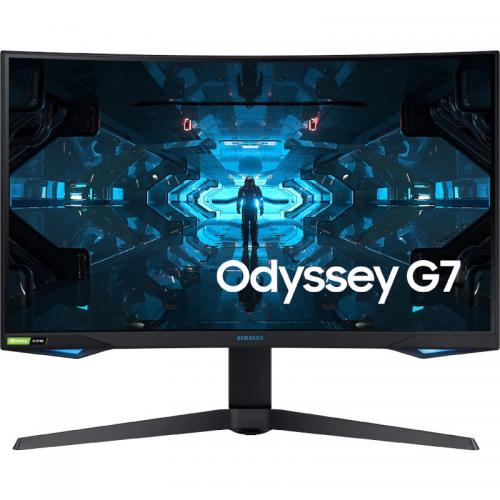 Monitor LED Samsung LC27G75TQSRXEN, 26.9inch, VA QHD, 1ms, 240Hz, negru