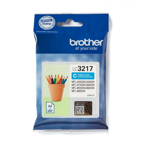 Cartus Cerneala Brother LC-3217C Cyan