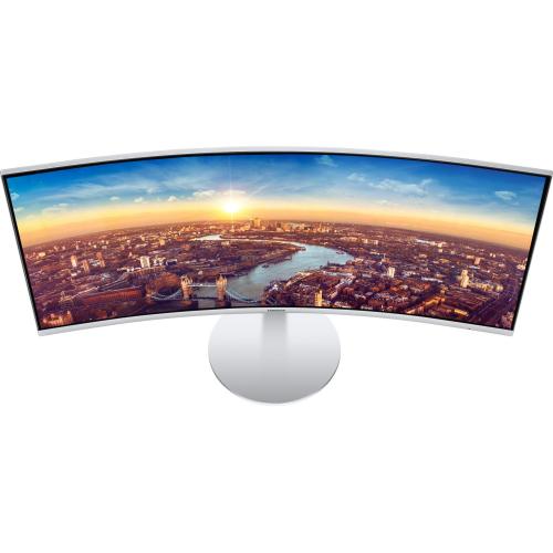 Monitor QLED Samsung CJ791 LC34J791WTPXEN, 34inch, 3440x1440, 4ms GTG, Black