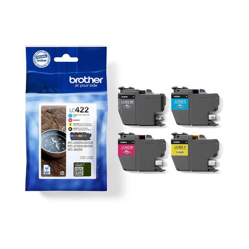 Pack Cartuse Cerneala Brother LC422VAL BKCMY