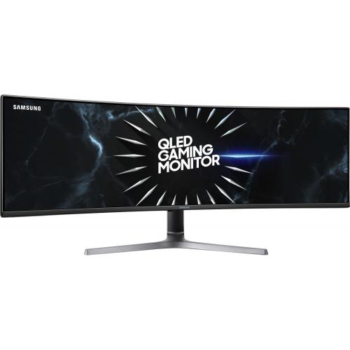 Monitor QLED Curbat Samsung CRG9 (2023) LC49RG90SSPXEN, 49inch, 5120x1440, 4ms GTG, Charcoal Black