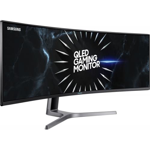 Monitor QLED Curbat Samsung CRG9 (2023) LC49RG90SSPXEN, 49inch, 5120x1440, 4ms GTG, Charcoal Black