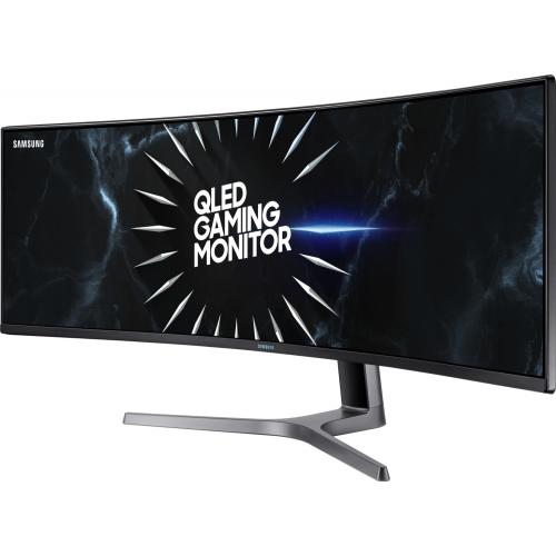 Monitor QLED Curbat Samsung CRG9 (2023) LC49RG90SSPXEN, 49inch, 5120x1440, 4ms GTG, Charcoal Black