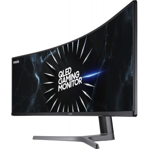 Monitor QLED Curbat Samsung CRG9 (2023) LC49RG90SSPXEN, 49inch, 5120x1440, 4ms GTG, Charcoal Black