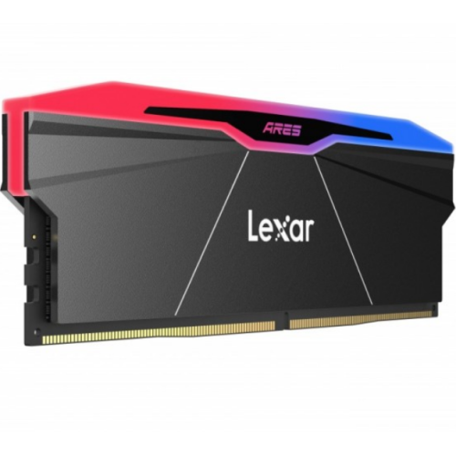 Kit Memorie Lexar ARES RGB Intel XMP 3.0/AMD EXPO, 32GB, DDR5-6000 MHz, CL30, Dual Channel 