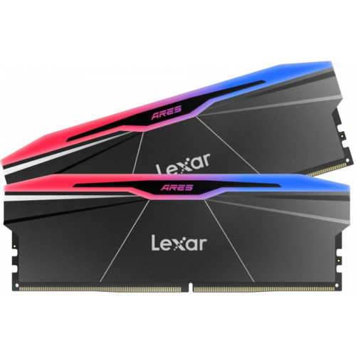 Kit Memorie Lexar ARES RGB Intel XMP 3.0/AMD EXPO, 48GB, DDR5-7600 MHz, CL38, Dual Channel