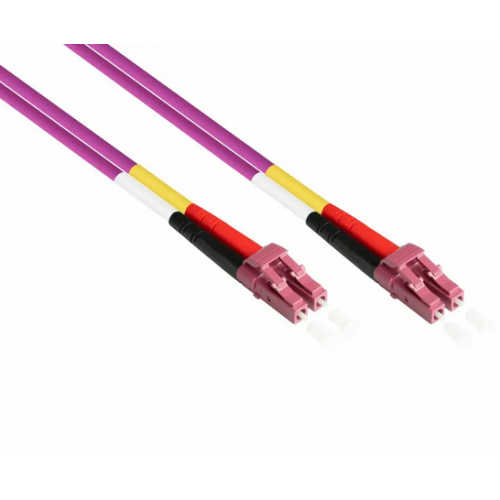 Patch Cord Fibra Optica Cable Master LDM4-LC-050, Multi-Mode, OM4, Duplex LC/UPC - Duplex LC/UPC, 5 m
