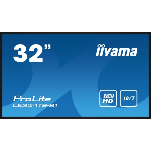 Business TV Iiyama Seria ProLite LE3241S-B1, 31.5inch, 1920x1080pixeli, Black