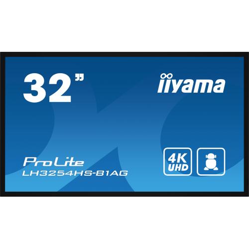 Business Display Iiyama Seria ProLite LH3254HS-B1AG, 31.5inch, 1920x1080pixeli, Black