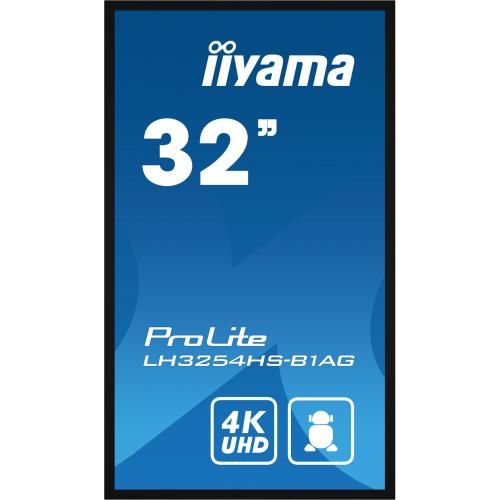 Business TV Iiyama Seria ProLite LH3254HS-B1AG, 31.5inch, 1920x1080pixeli, Black