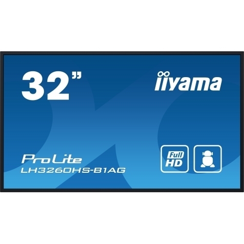 Business Display Iiyama Seria ProLite LH3260HS-B1AG, 32inch, 1920x1080pixeli, Black
