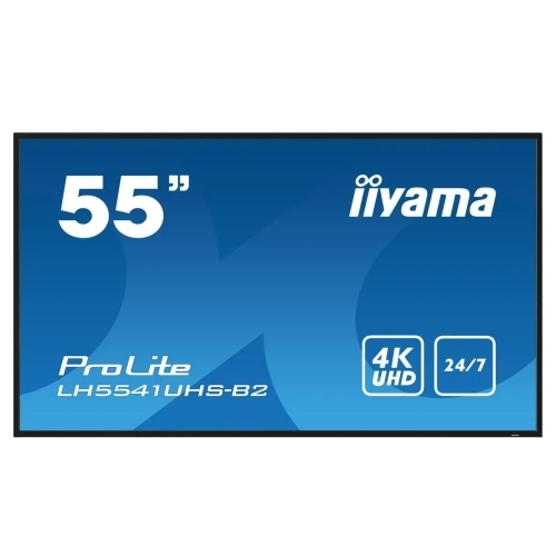 Business Display Iiyama Seria ProLite LH5541UHS-B2, 55inch, 3840x2160pixeli, Black