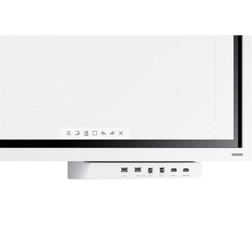 Display interactiv Samsung Flip2 LH55WMRWBGC 55inch, 3840x2160pixeli, Tizen 5.0, Light Gray