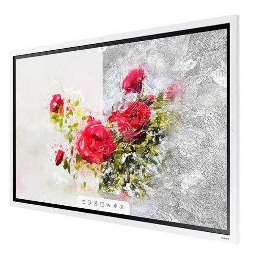 Display interactiv Samsung Flip2 LH55WMRWBGC 55inch, 3840x2160pixeli, Tizen 5.0, Light Gray