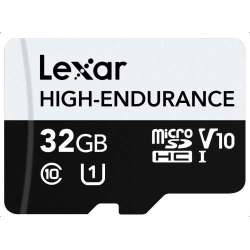Memory Card microSDHC Lexar High Endurance 32GB, Class 10, UHS-I U1, A1