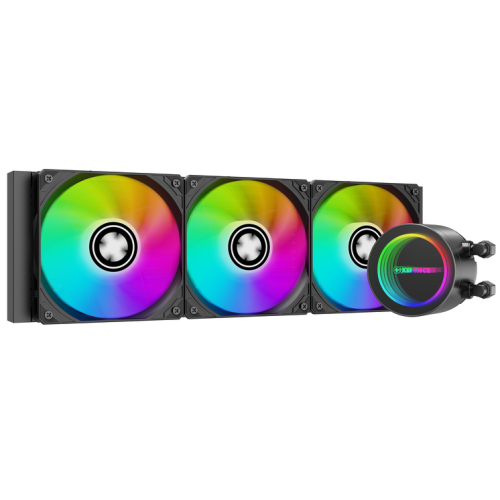 Cooler procesor Xilence LiQuRizer LQ360PRO, ARGB LED, 3 x 120 mm, Black
