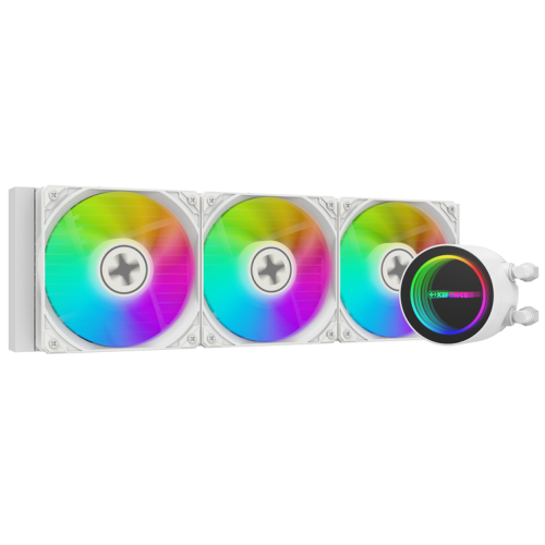 Cooler procesor Xilence LiQuRizer LQ360G, ARGB LED, 3 x 120 mm, White