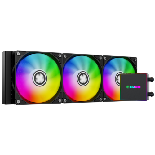 Cooler procesor Xilence LiQuRizer LQ360PRO, ARGB LED, 3 x 120 mm, Black
