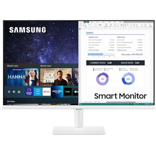 Monitor LED Samsung Smart LS27AM501NUXEN, 27inch, 1920x1080, 8ms GTG, White