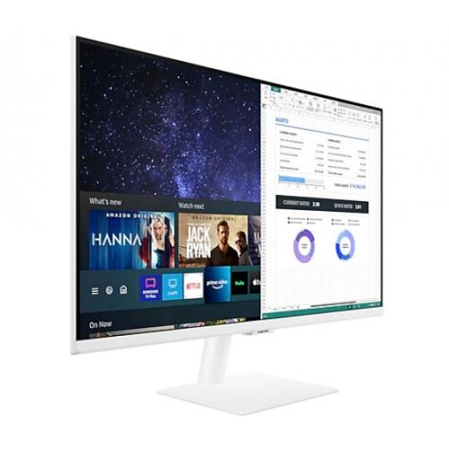 Monitor LED Samsung Smart LS27AM501NUXEN, 27inch, 1920x1080, 8ms GTG, White