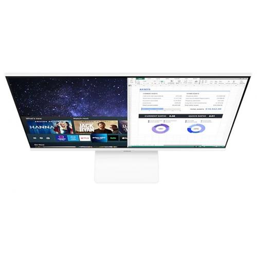 Monitor LED Samsung Smart LS27AM501NUXEN, 27inch, 1920x1080, 8ms GTG, White