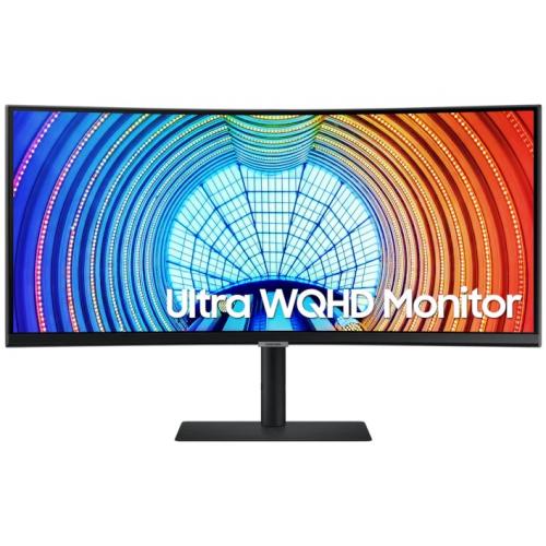 Monitor LED Curbat Samsung LS34A650UXUXEN, 34inch, 3440x1440, 4ms GTG, Black
