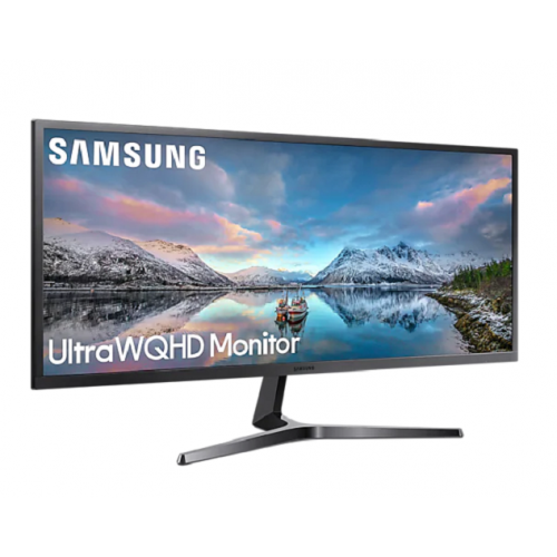 Monitor LED Samsung S34J552WQR, 34.1inch, 3440x1440, 4ms GTG, Dark Blue Gray