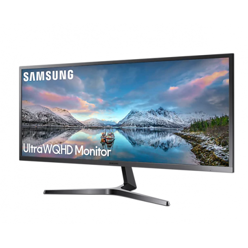 Monitor LED Samsung S34J552WQR, 34.1inch, 3440x1440, 4ms GTG, Dark Blue Gray