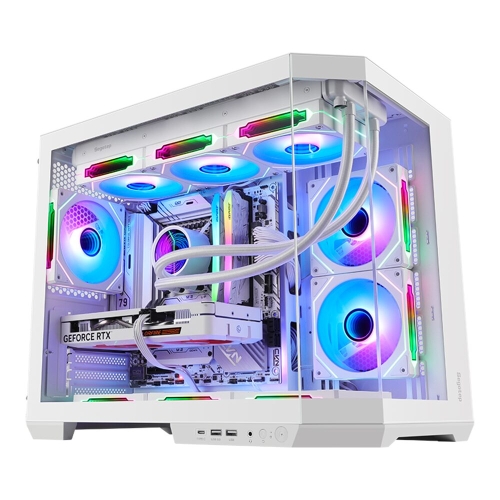 Carcasa Segotep Lumi 3T White, Fara sursa