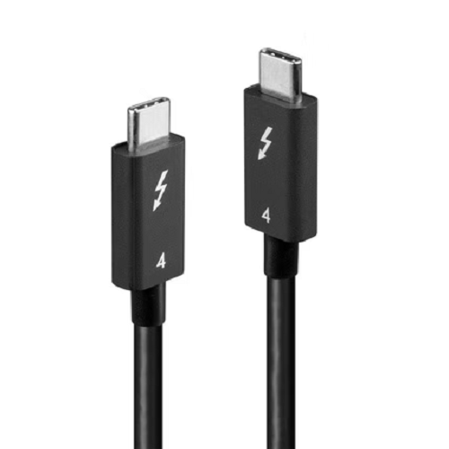 Cablu Lindy Thunderbolt 4, Length 1m, 40Gbps, passive, negru  Connectors  Connector A: Thunderbolt 4 USB Type C Male with E-Mark Connector B: Thunderbolt 4 USB Type C Male Housing Material: Stainless Steel Connector Plating: Nickel Pin Construction: Coppe