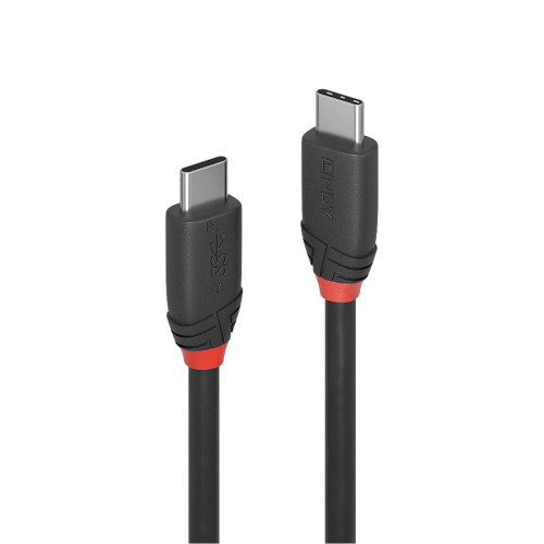 Cablu de date Lindy 36906, USB-C male - USB- male, 1m, Black