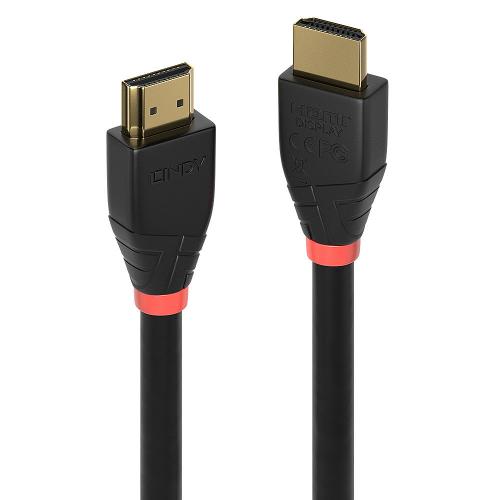 Cablu HDMI 2.0 Lindy, 15m, 18Gbps, 4096x2160@60Hz negru