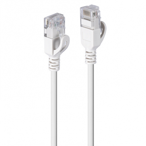 Patch Cord Lindy 47584, Cat.6A, U/UTP, 2m, White